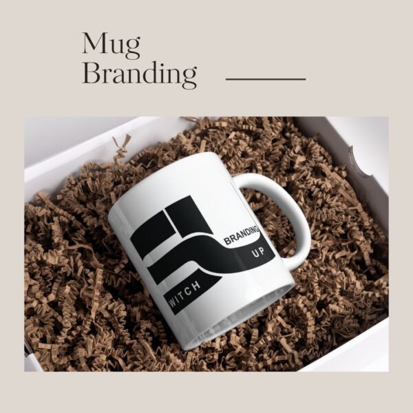 2 Custom Branded Mug