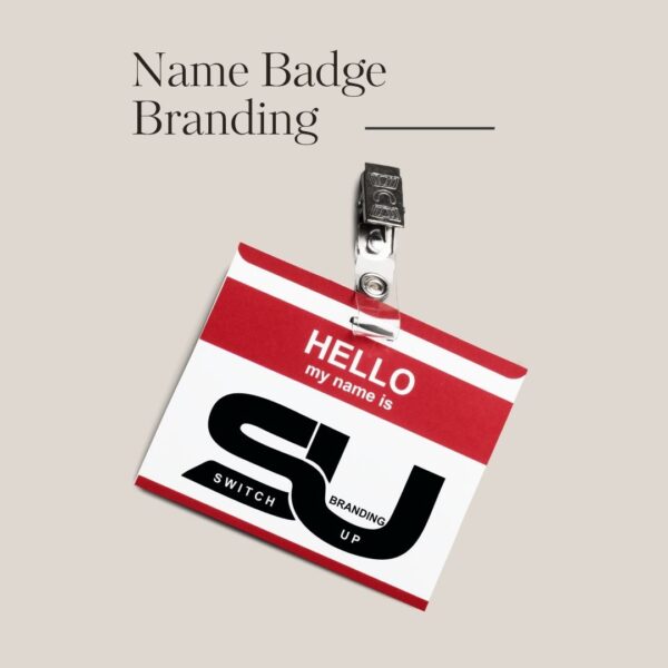 25 Custom Name Badges