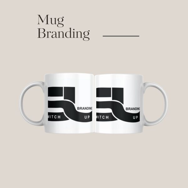 6 Custom Branded Mug